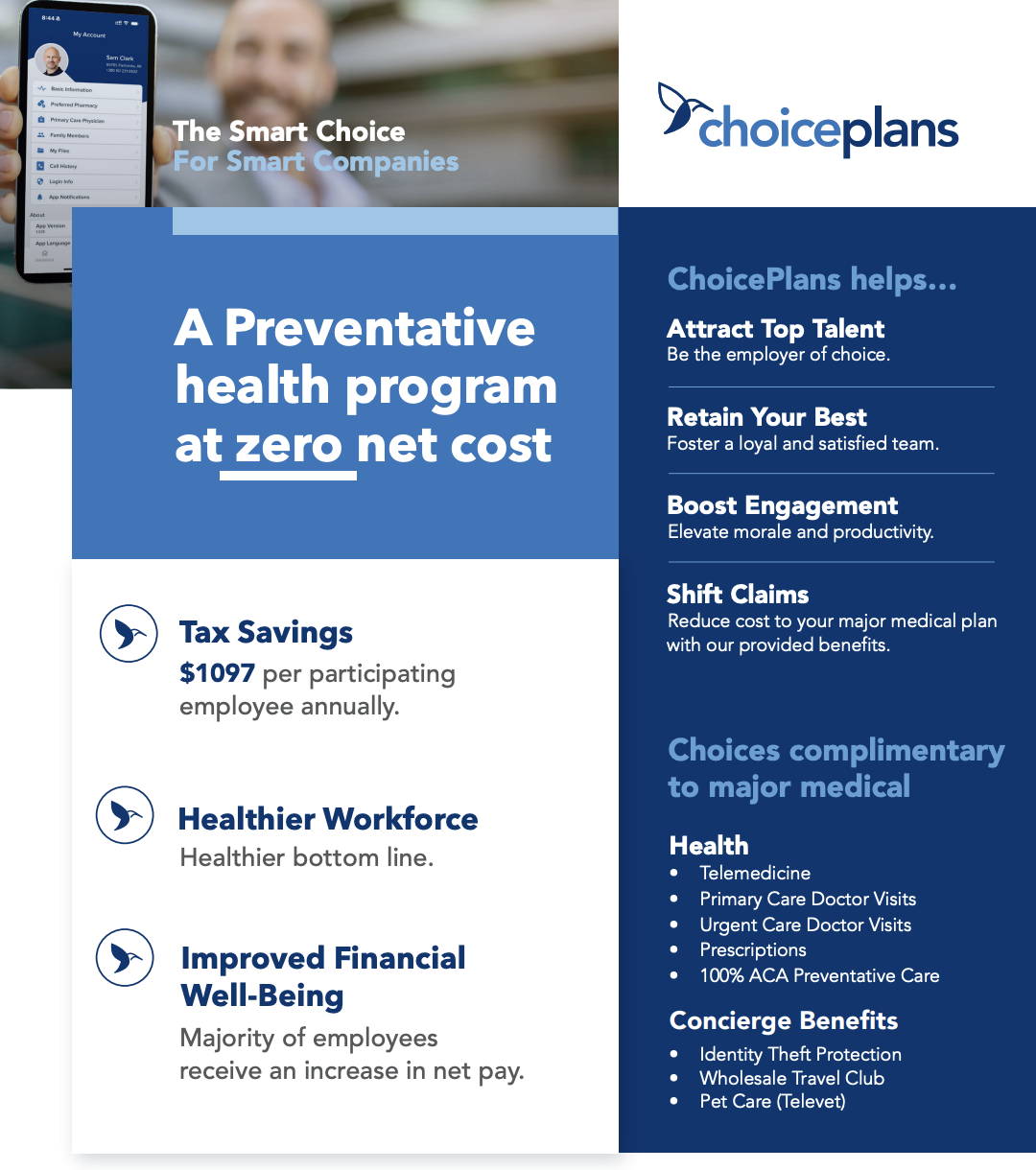 ChoicePlans benefit illustration