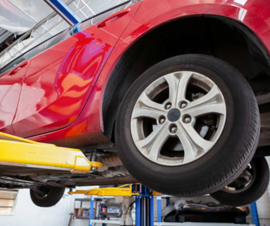 Structural car repair after a collision
