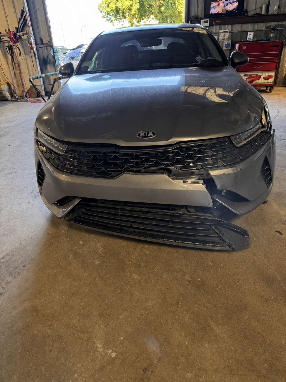 Insurance collision repair