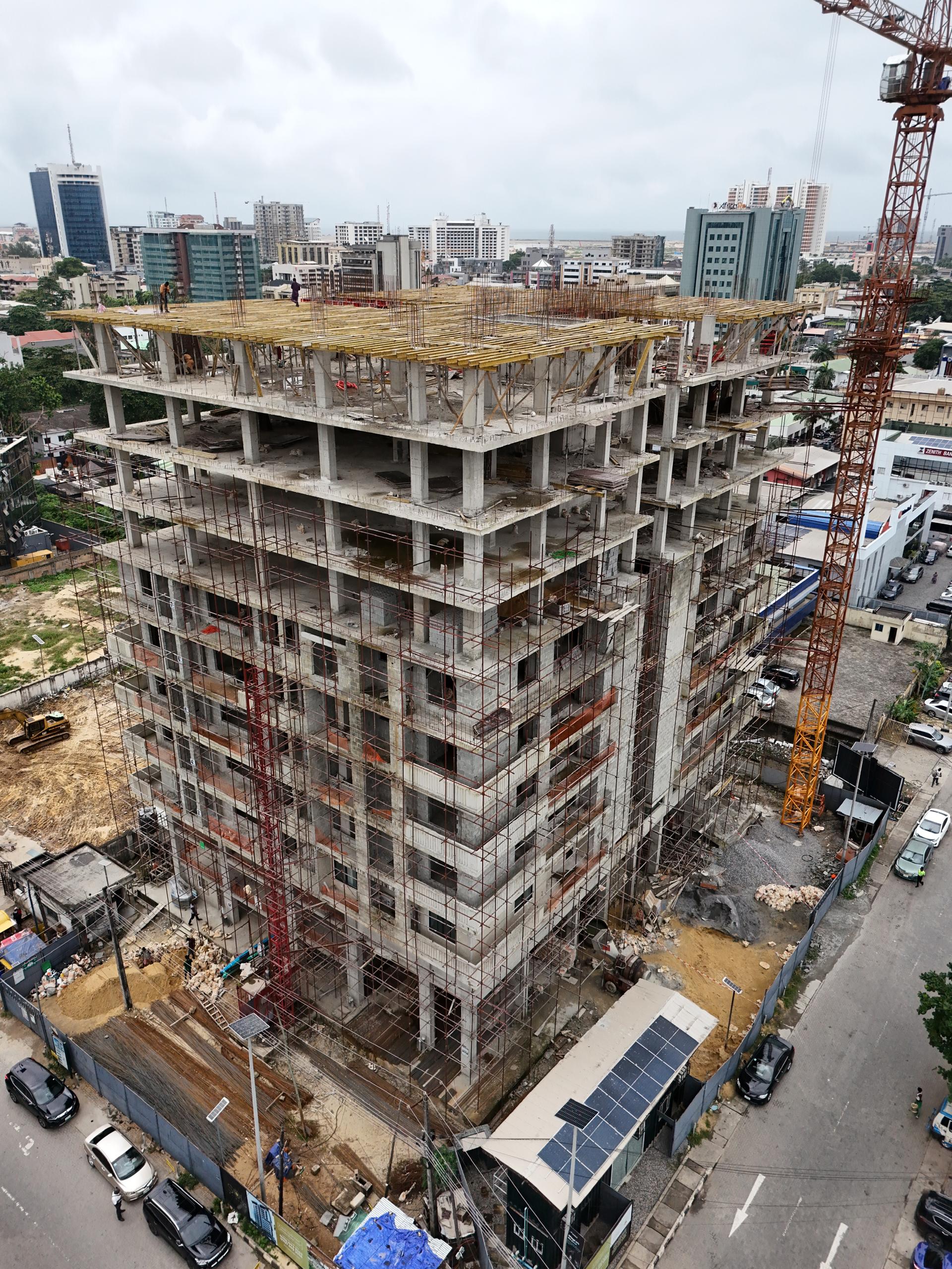 Ibeto Heights construction photograph 5