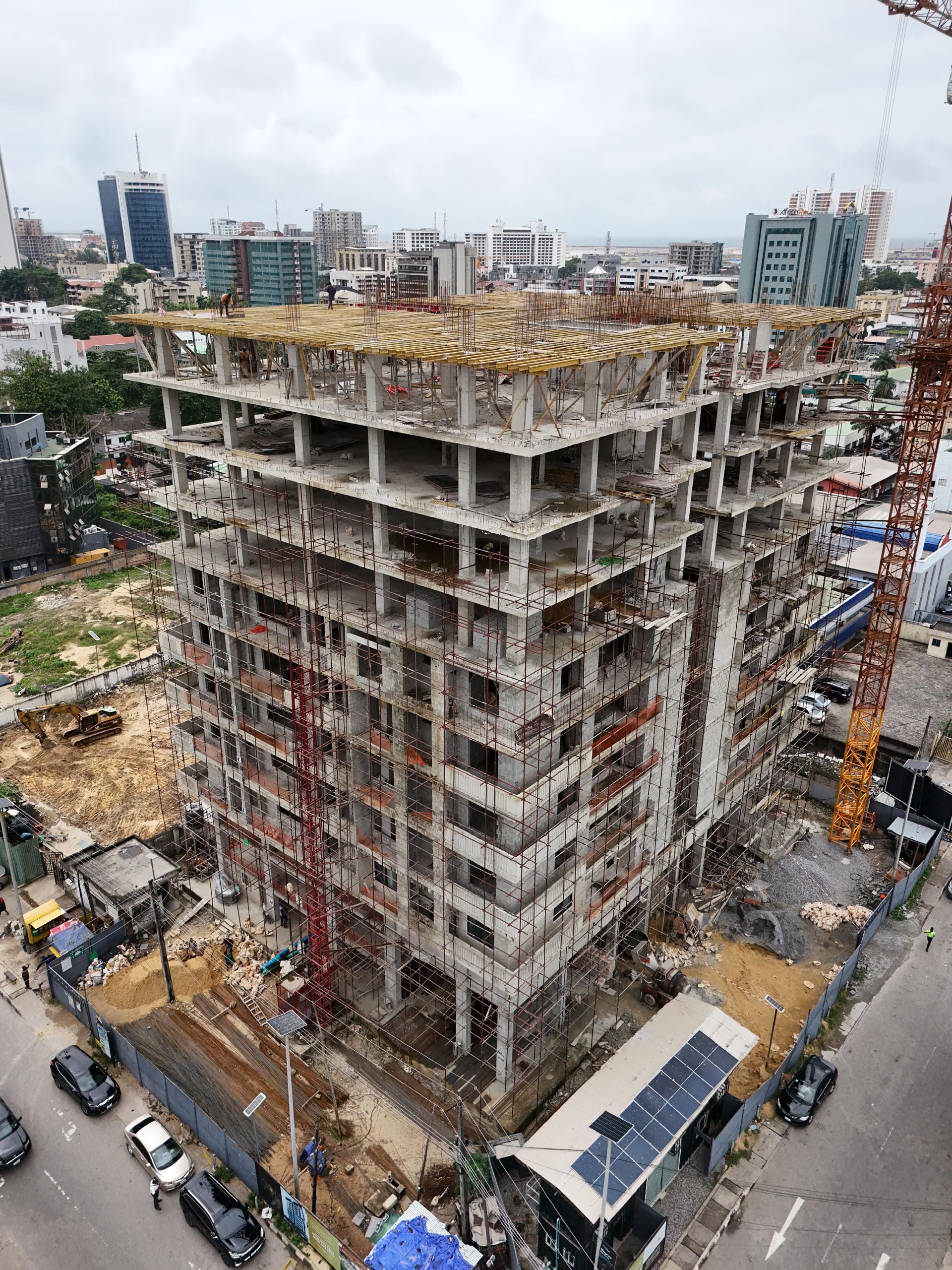 Ibeto Heights construction photograph 4