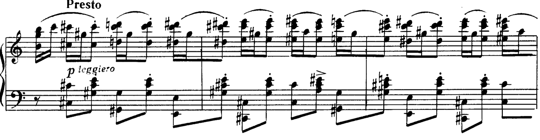 Rachmaninoff Etude-Tableau Opus 39 No. 6