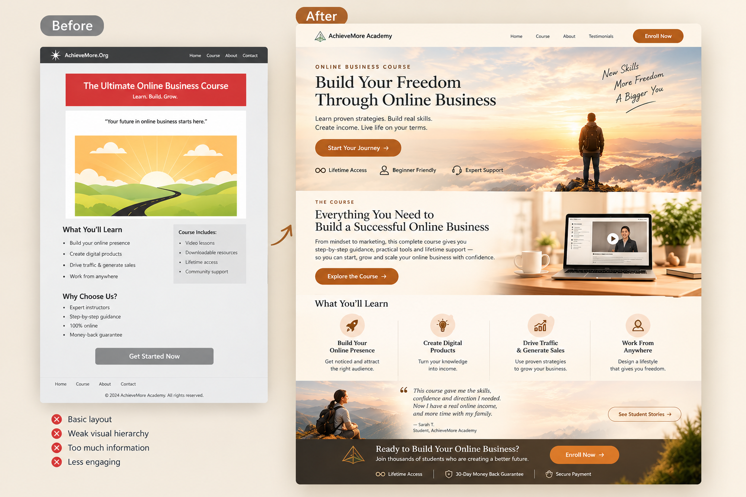 Online Business Website, Websites