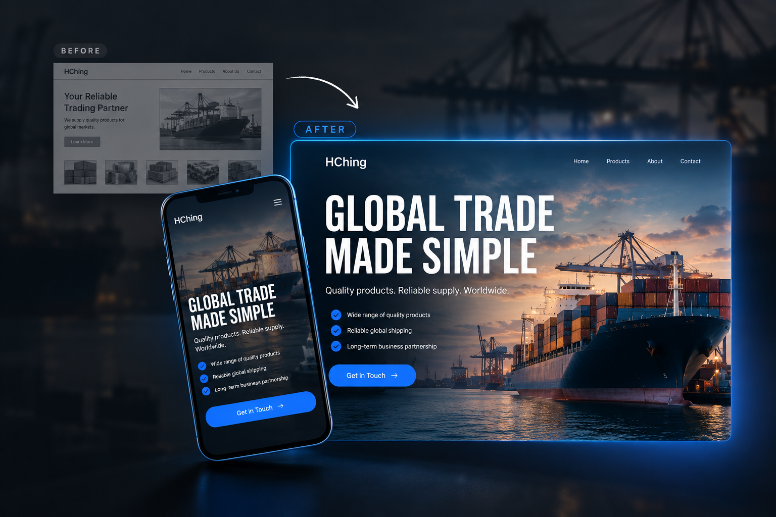 Global Trade made Simple, Websites