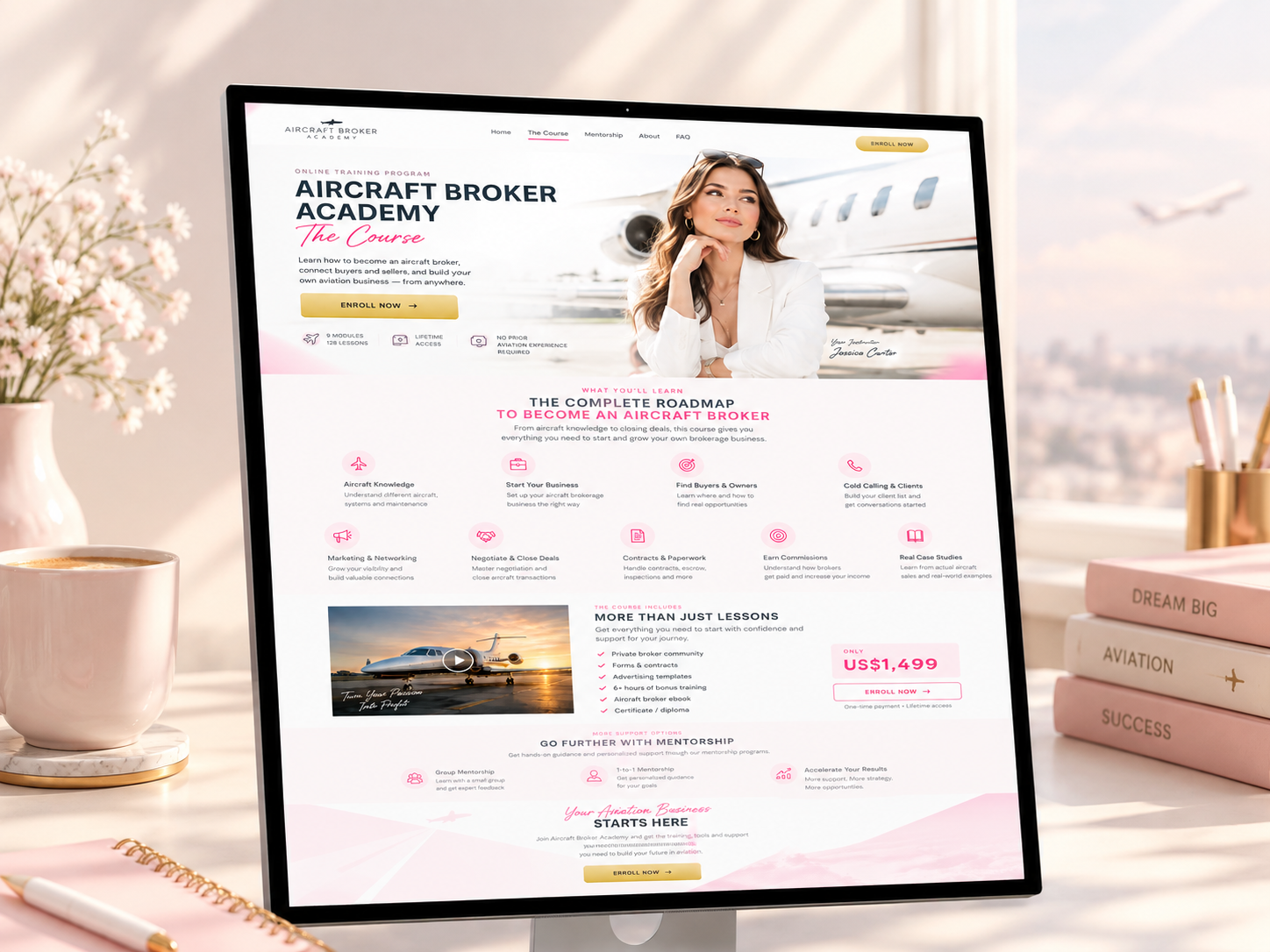 Aircraft Broker Academy, Websites