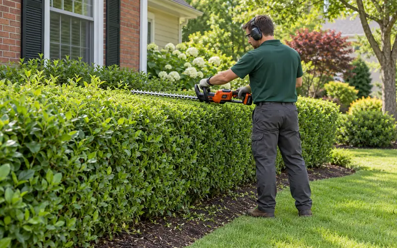 Hedge & Shrub Trimming by SW Landscape and Nursery
