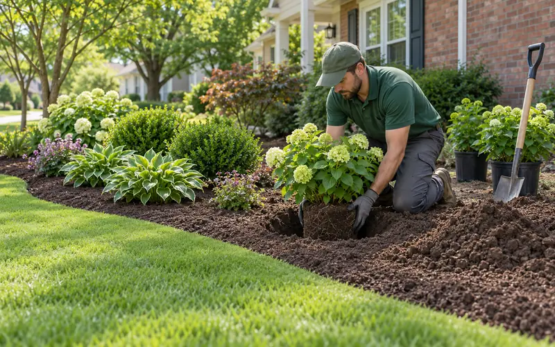 Landscape Installation by SW Landscape and Nursery