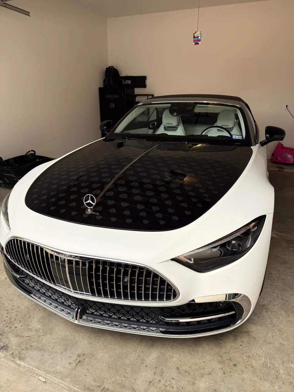 Mercedes-Maybach SL with fresh ceramic coating in Dallas-Fort Worth