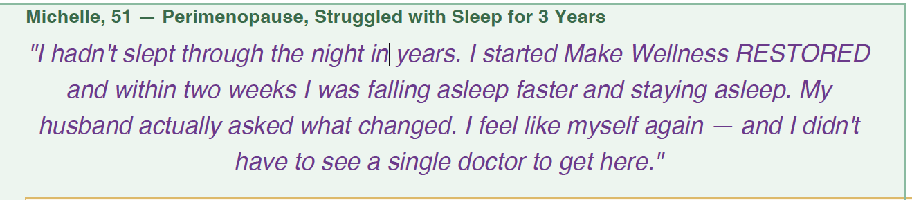 sleep