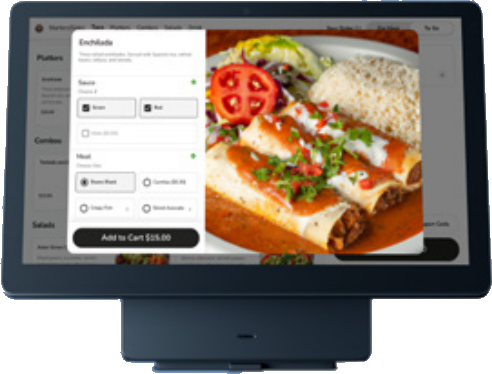 SkyTab self-order kiosk