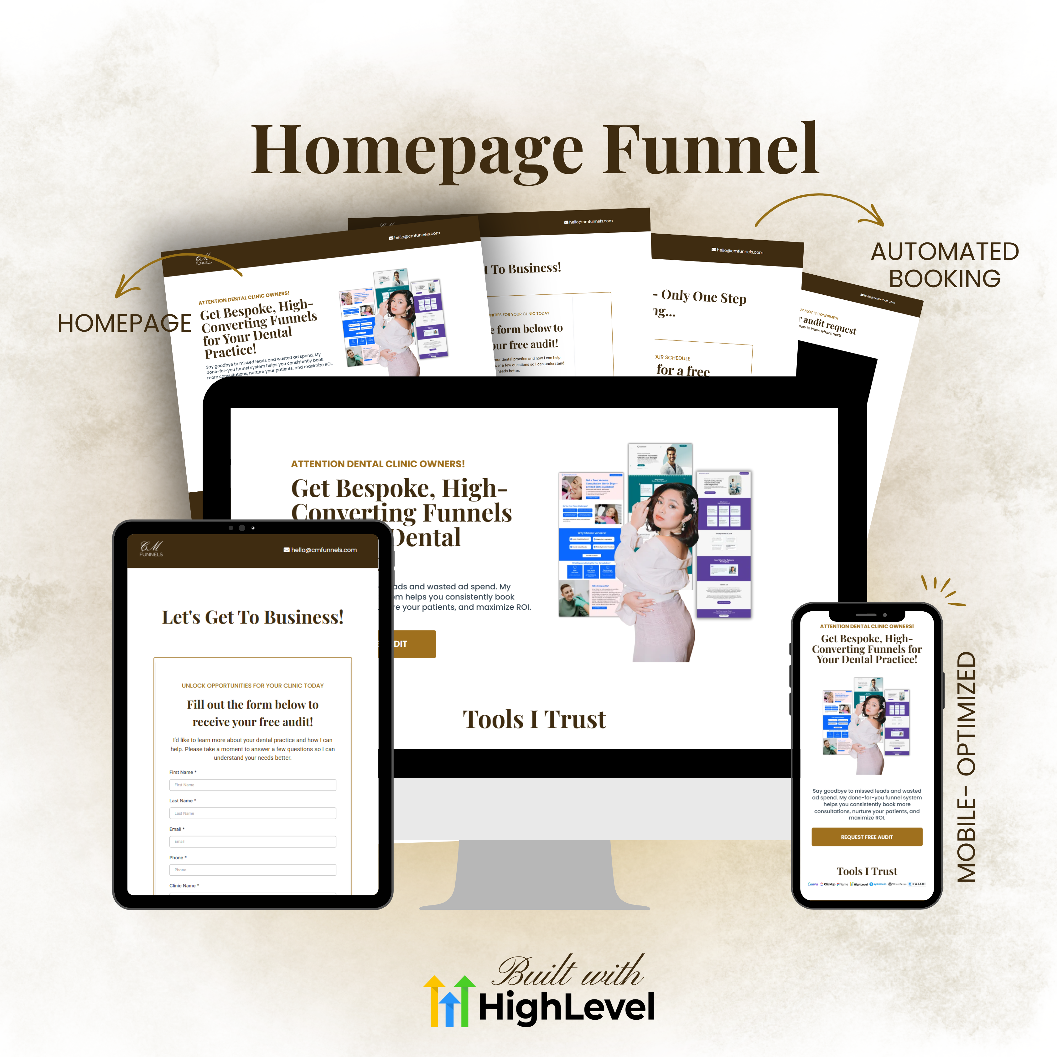 Homepage Funnel