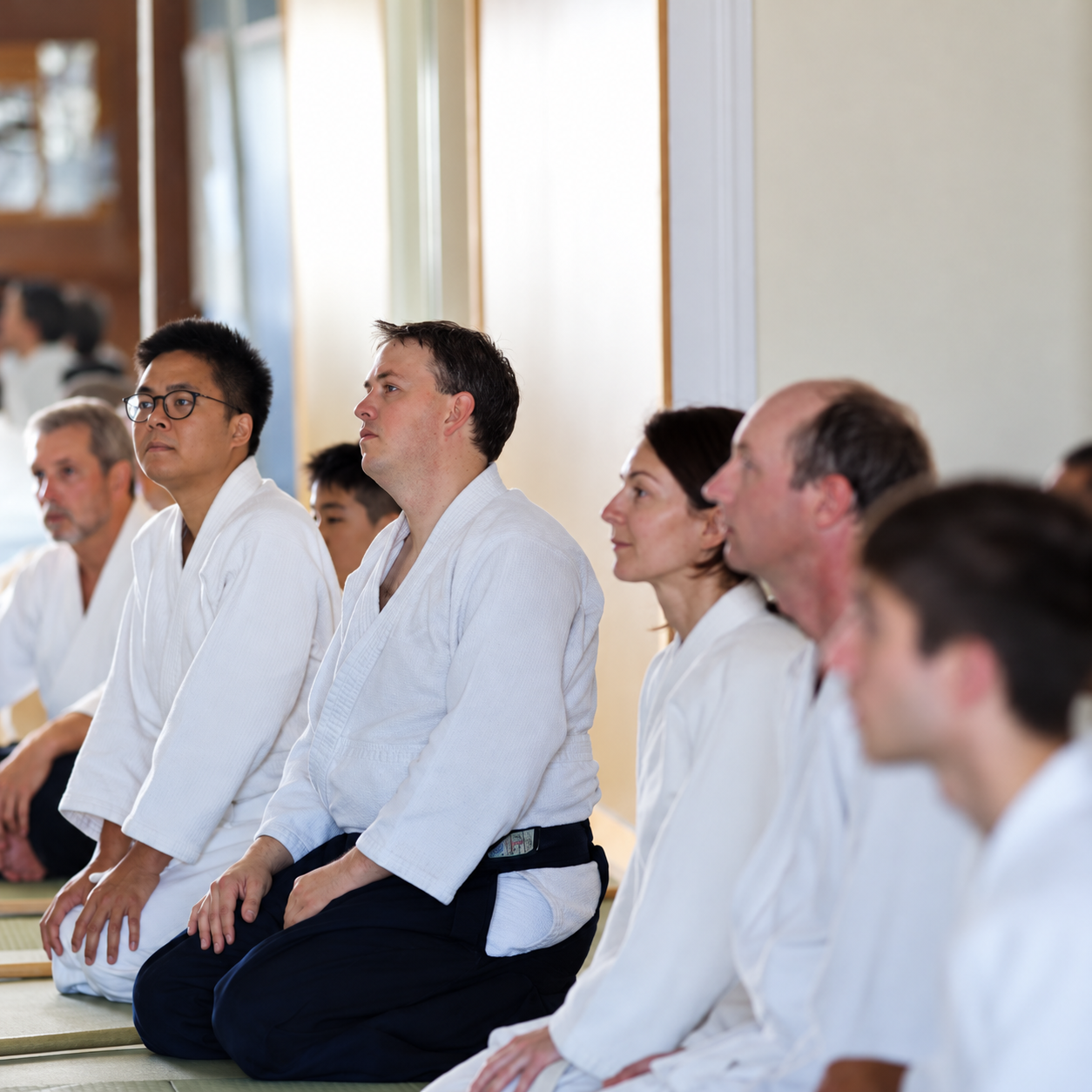 Aikido practice at Newport Beach Aikido