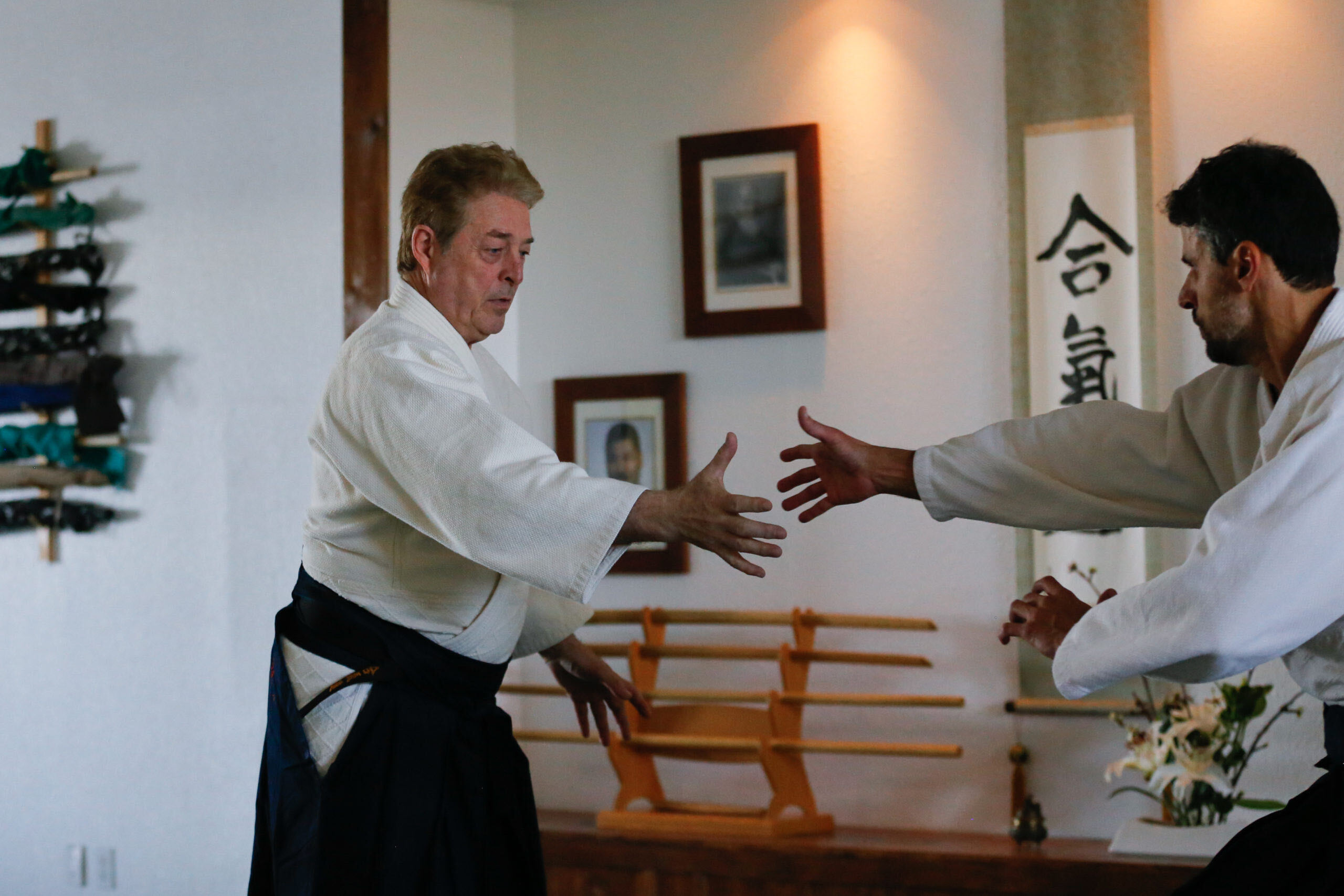 Gentil Pennewaert Shihan, 7th Dan Aikikai