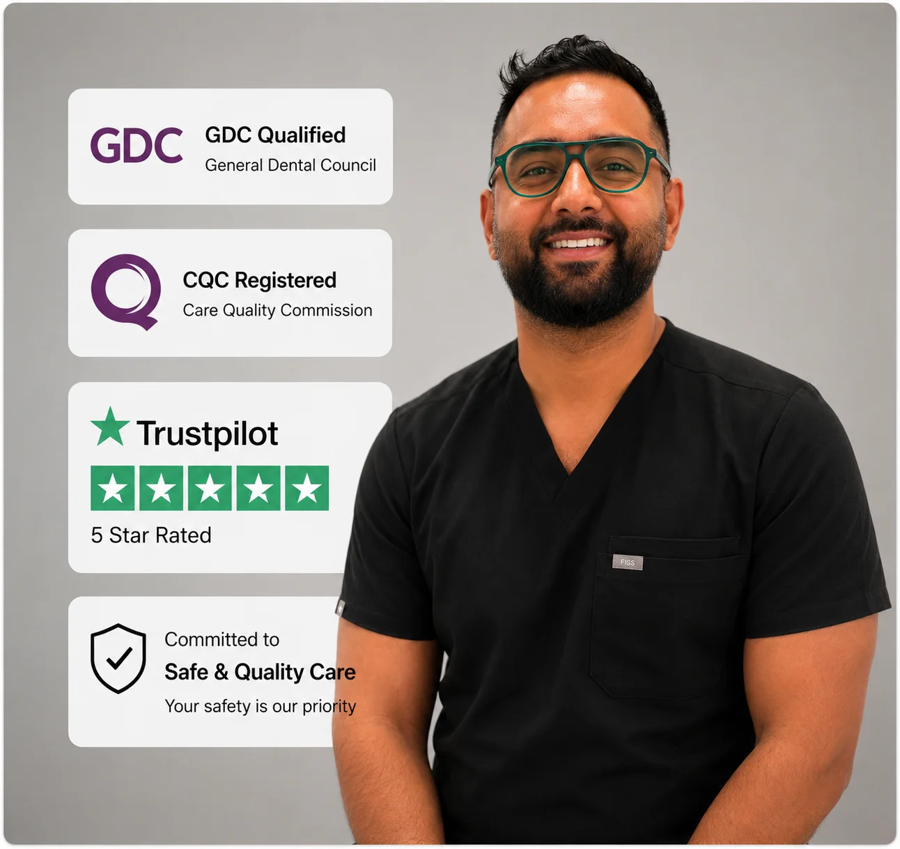 Dr Zia Rehman at Corve Street Family Dental Practice