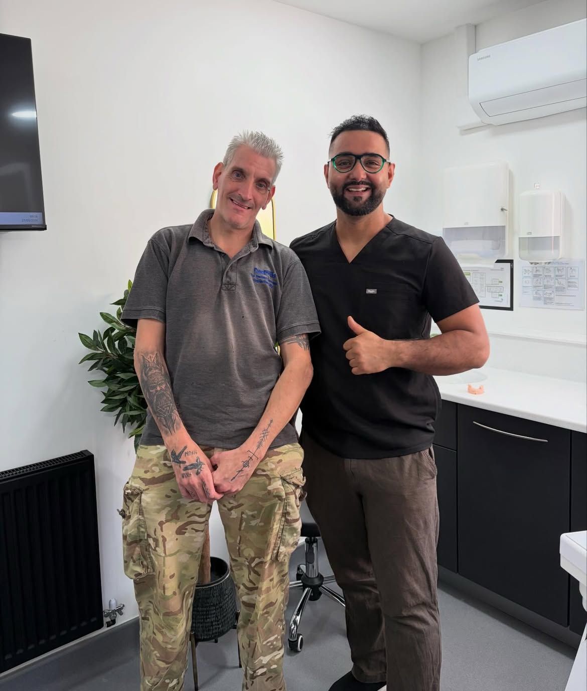 Patients and team at Corve Street Family Dental Practice