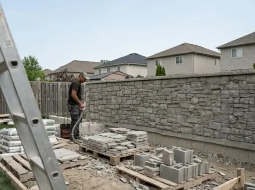 Castroville Masonry Installation