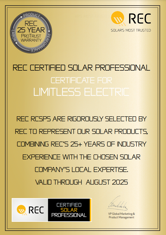 REC Certified