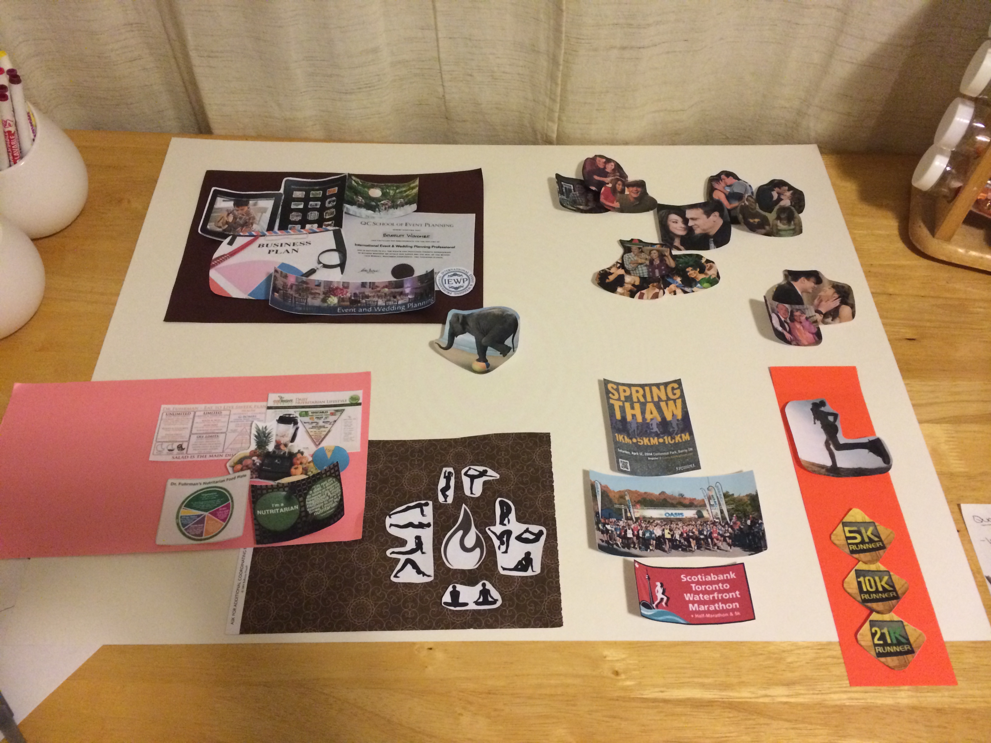 One of my many vision boards