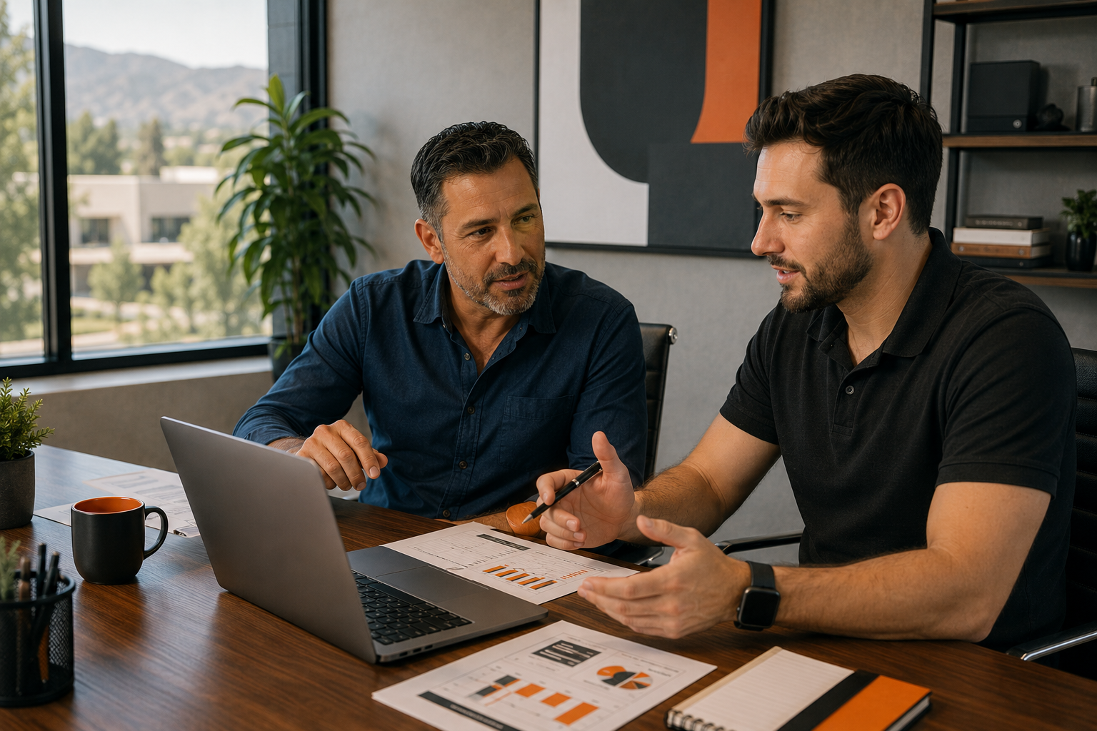 Business owner seeing a clear growth system after completing the Geo Accurate process