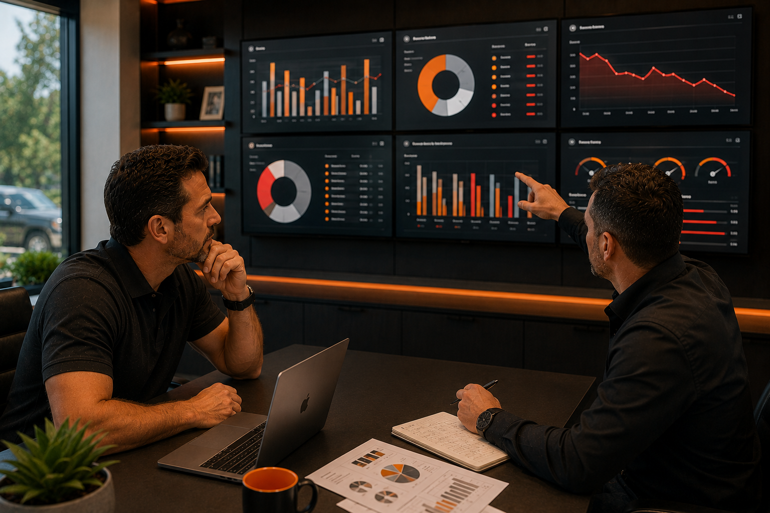 Established service business owner reviewing growth bottlenecks and missed opportunities