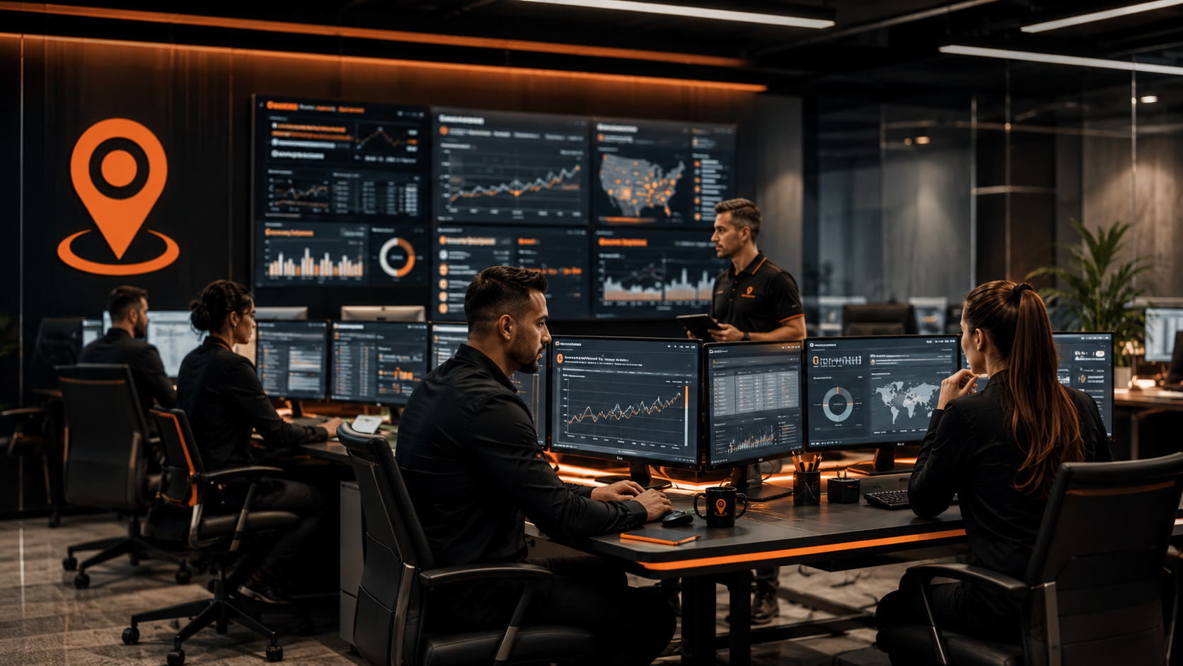 Geo Accurate private Growth Department managing connected business growth systems