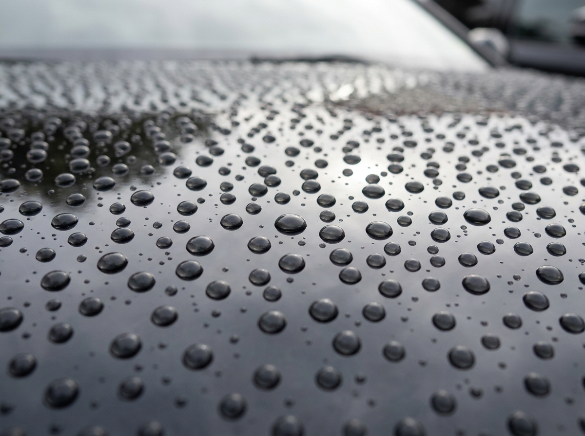 Mazda CX3 después: marcas de lluvia ácida eliminadas y pintura sellada