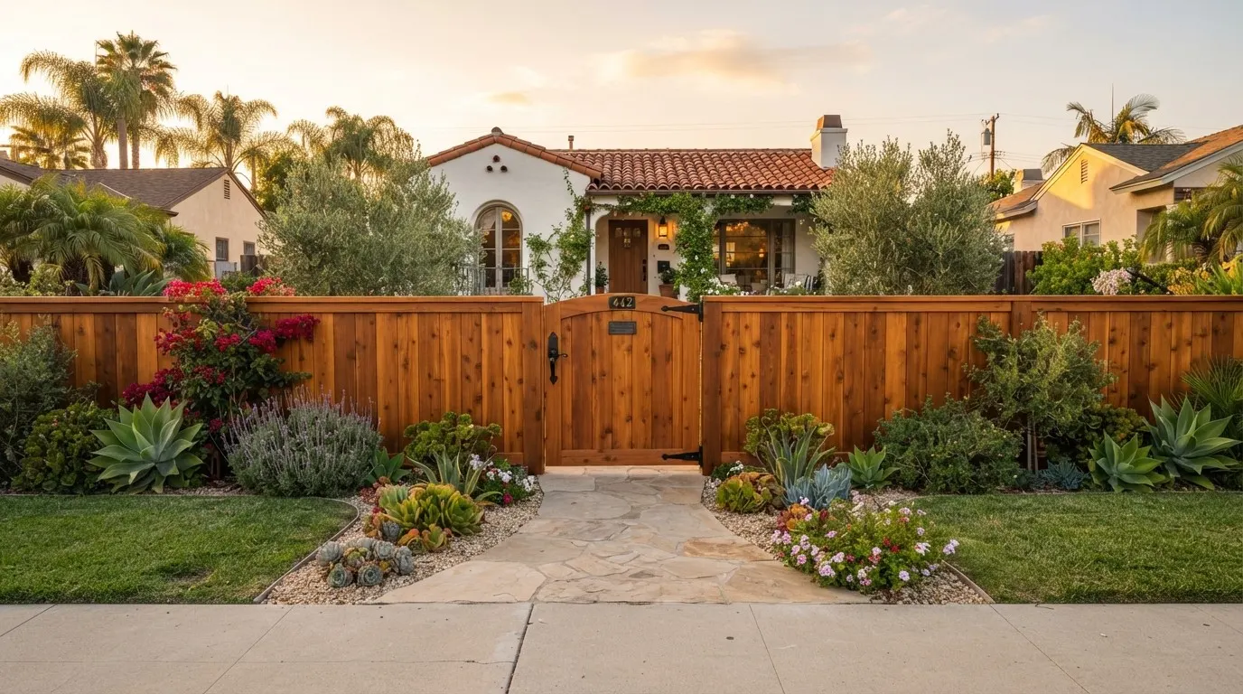 Whittier Fence & Gate-Custom Wood Fence & Gate-Friendly Hills-Whittier-CA