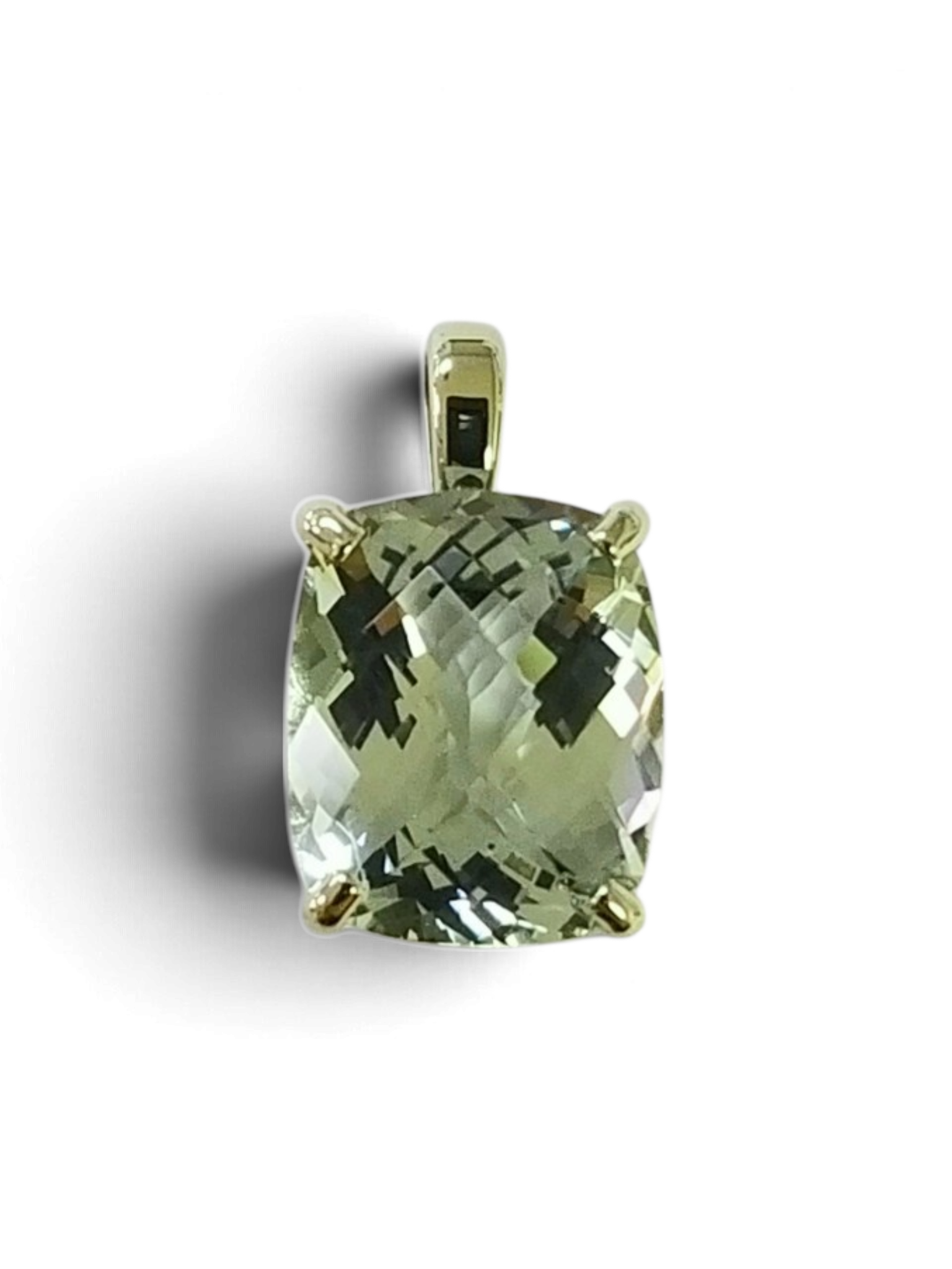 Praziolite pendant