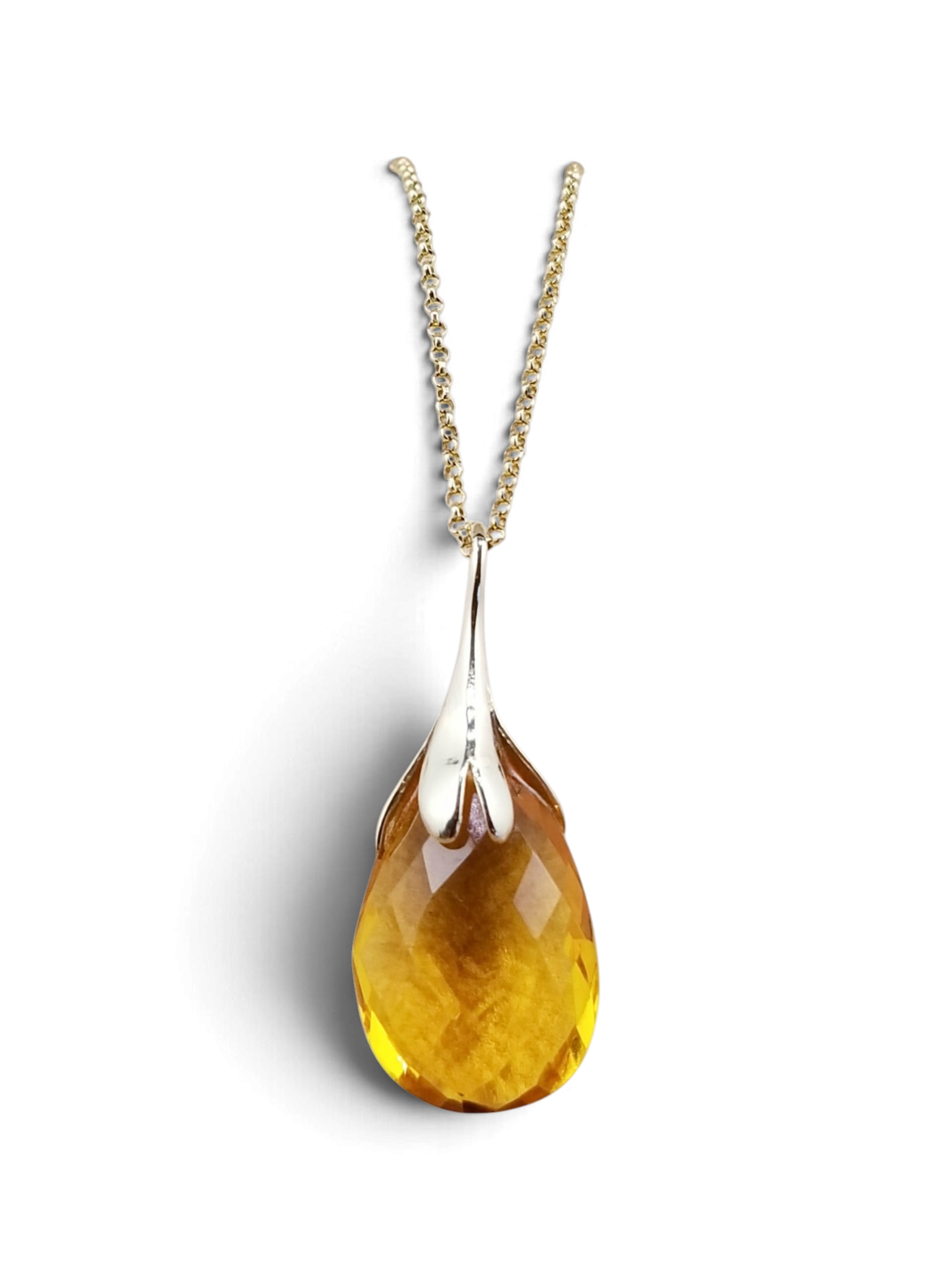 Cirtine drop pendant