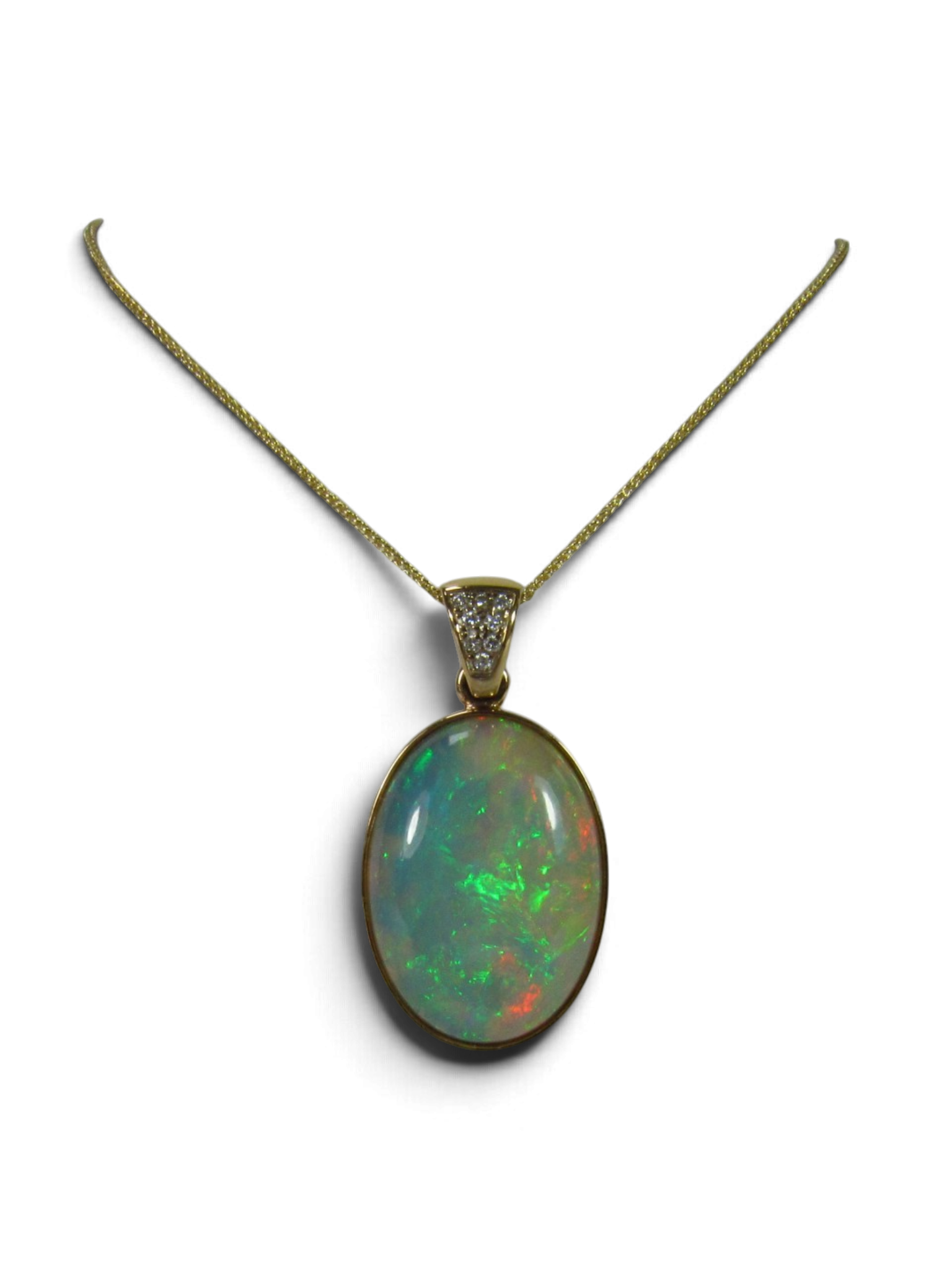 Spectacular opal pendant