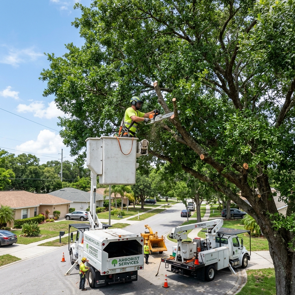 Tree trimming and pruning North Port FL