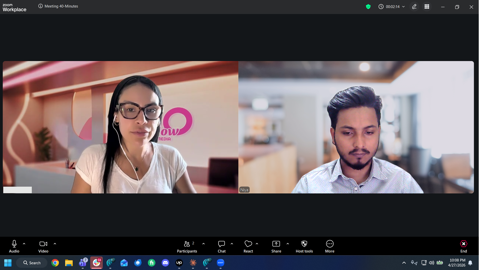 Client meeting