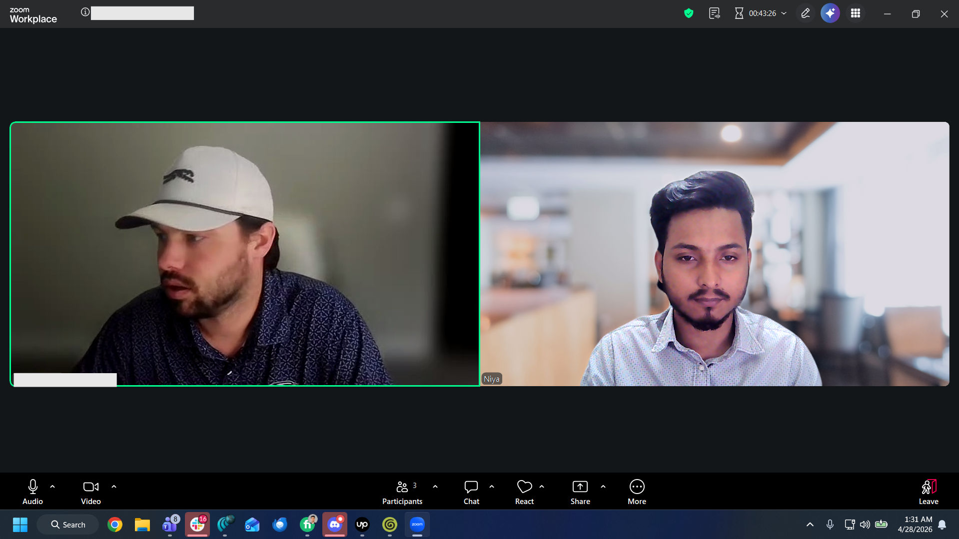 Client meeting