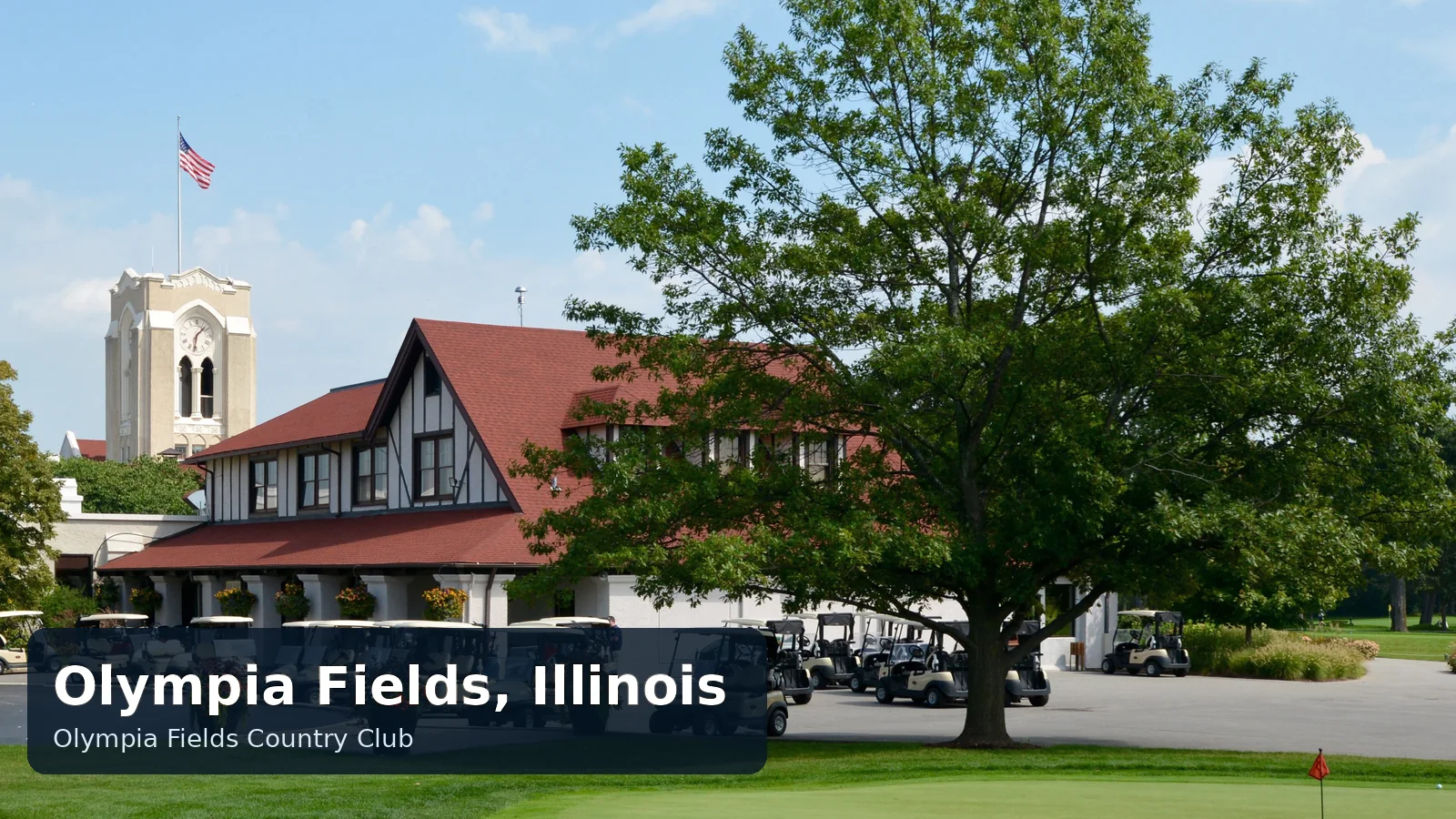 Olympia Fields Country Club in Olympia Fields, Illinois