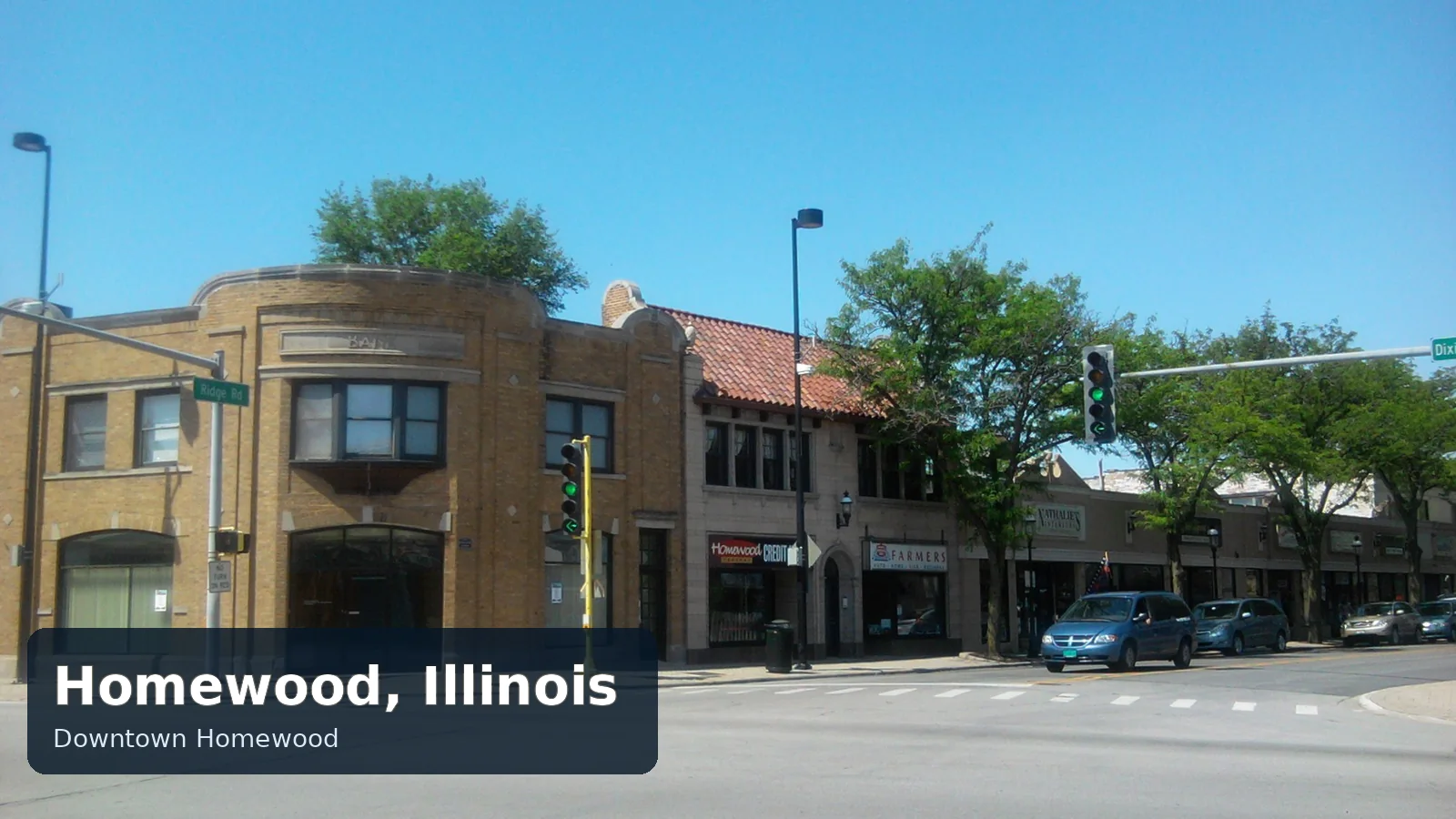 Downtown Homewood, Illinois
