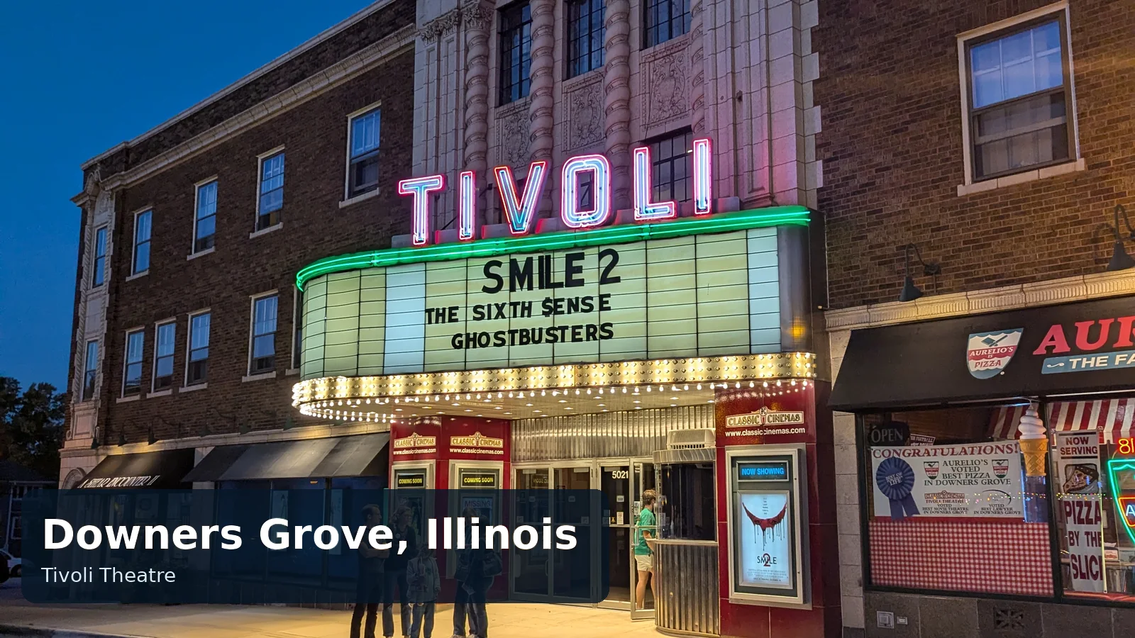 Tivoli Theatre in Downers Grove, Illinois