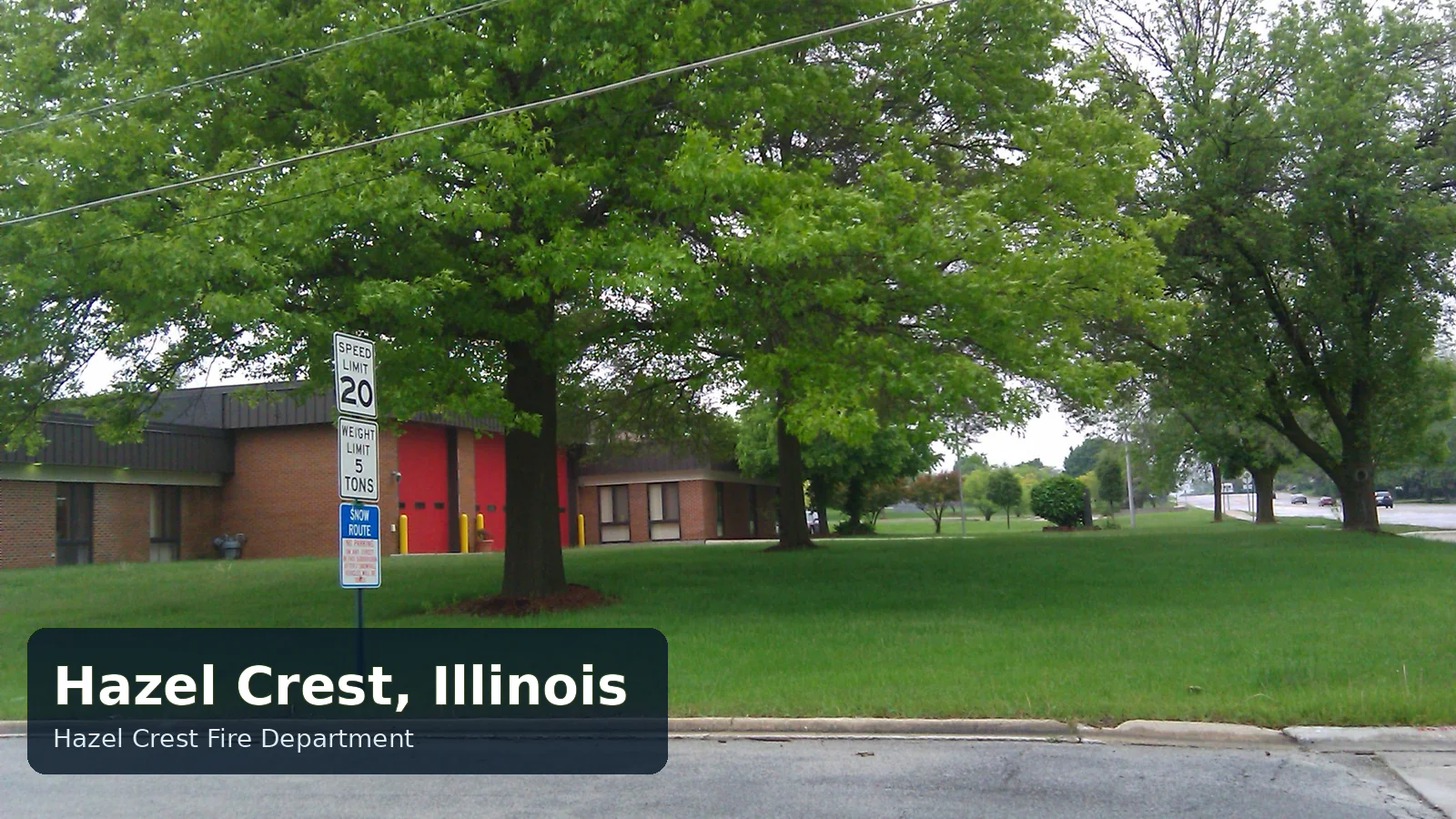 Hazel Crest Fire Department in Hazel Crest, Illinois