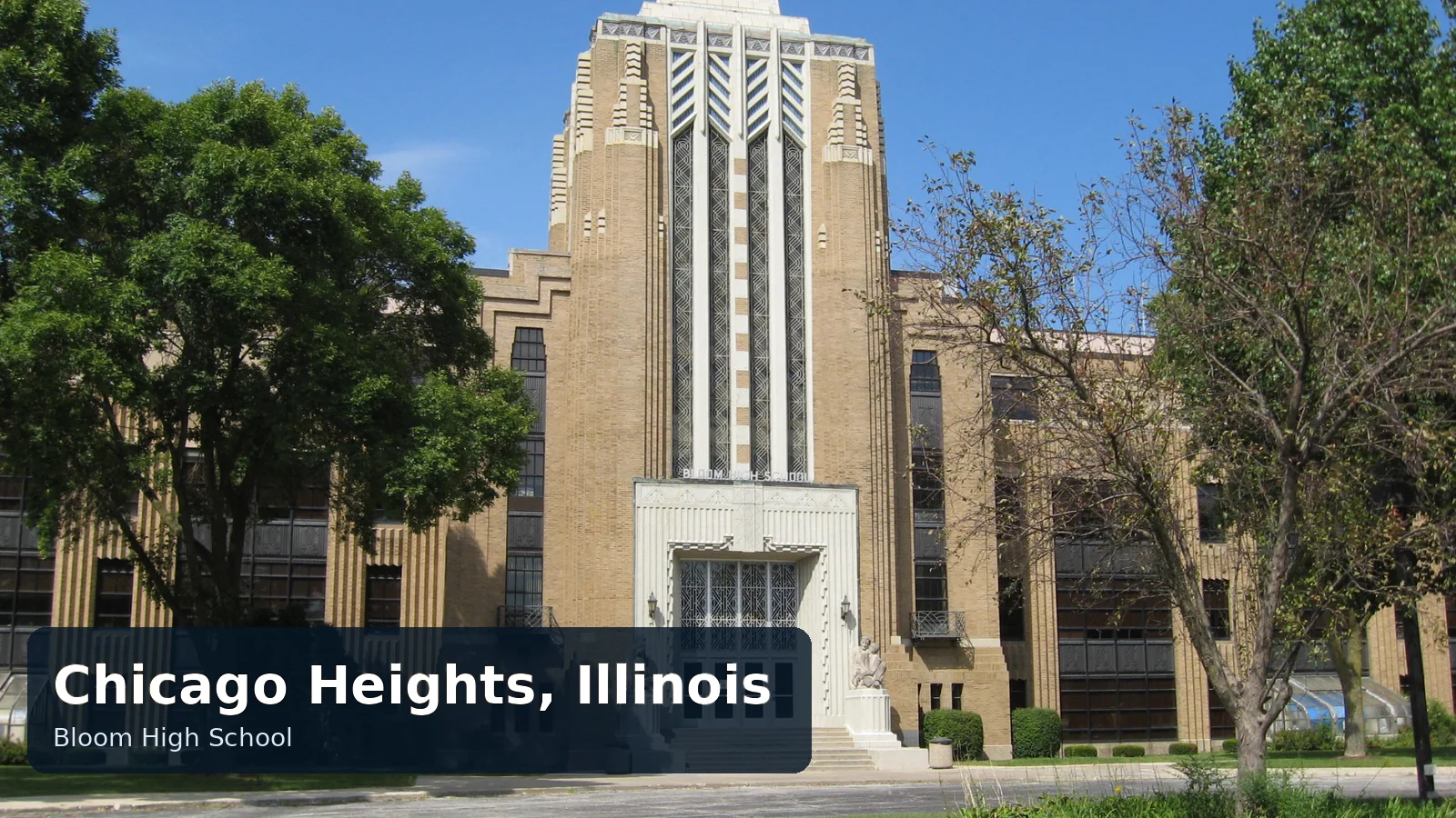Bloom High School in Chicago Heights, Illinois
