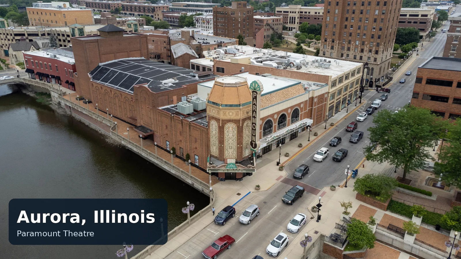 Paramount Theatre in Aurora, Illinois