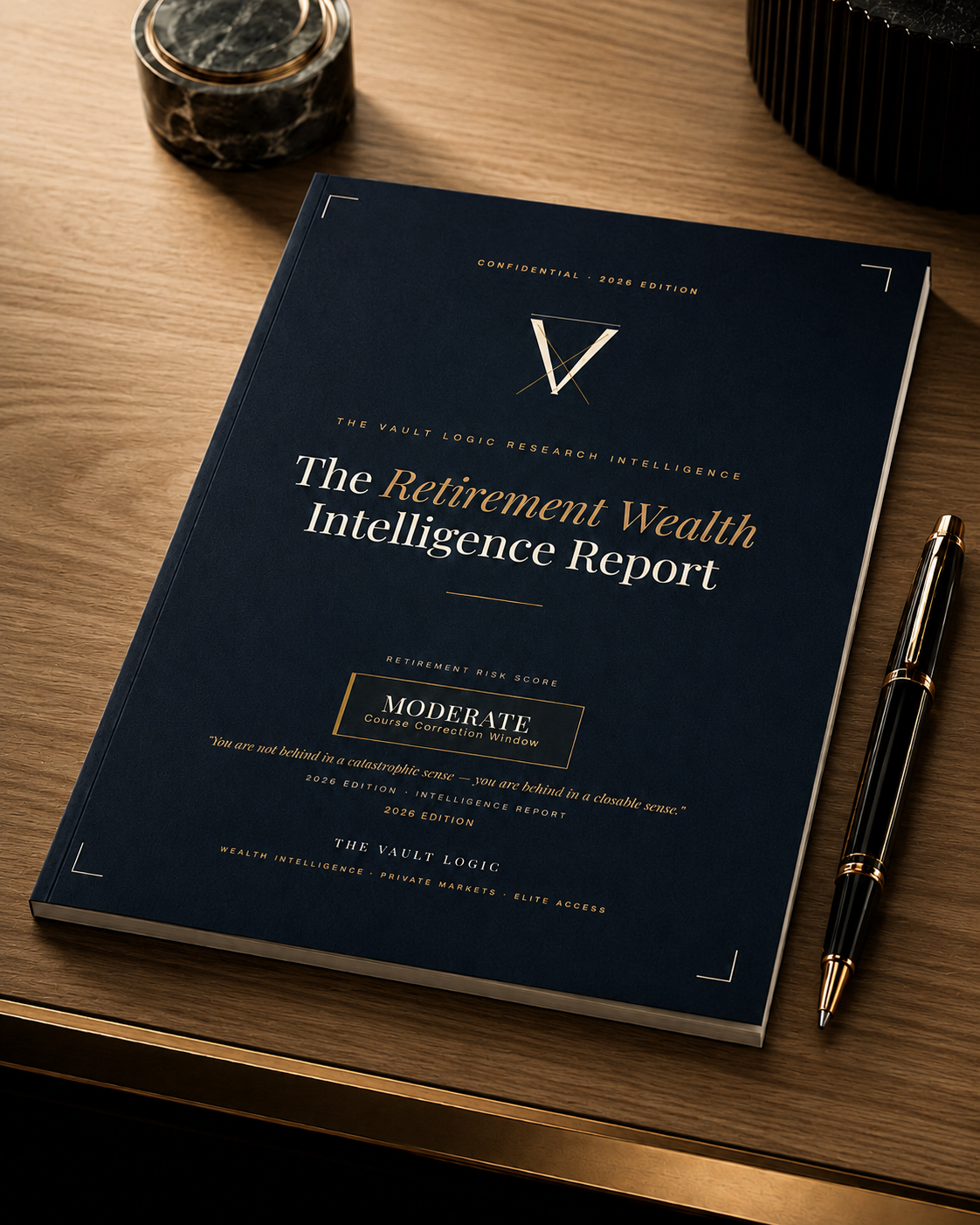 The Vault Retirement Wealth Intelligence Report — personalized 35-page report