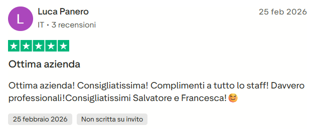 Recensione Trustpilot di uno studente GOAT Money