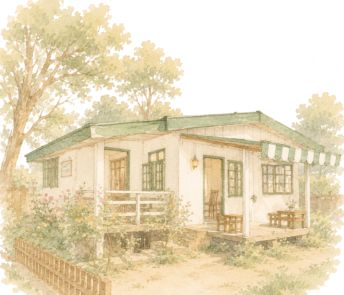 English cottage ambience