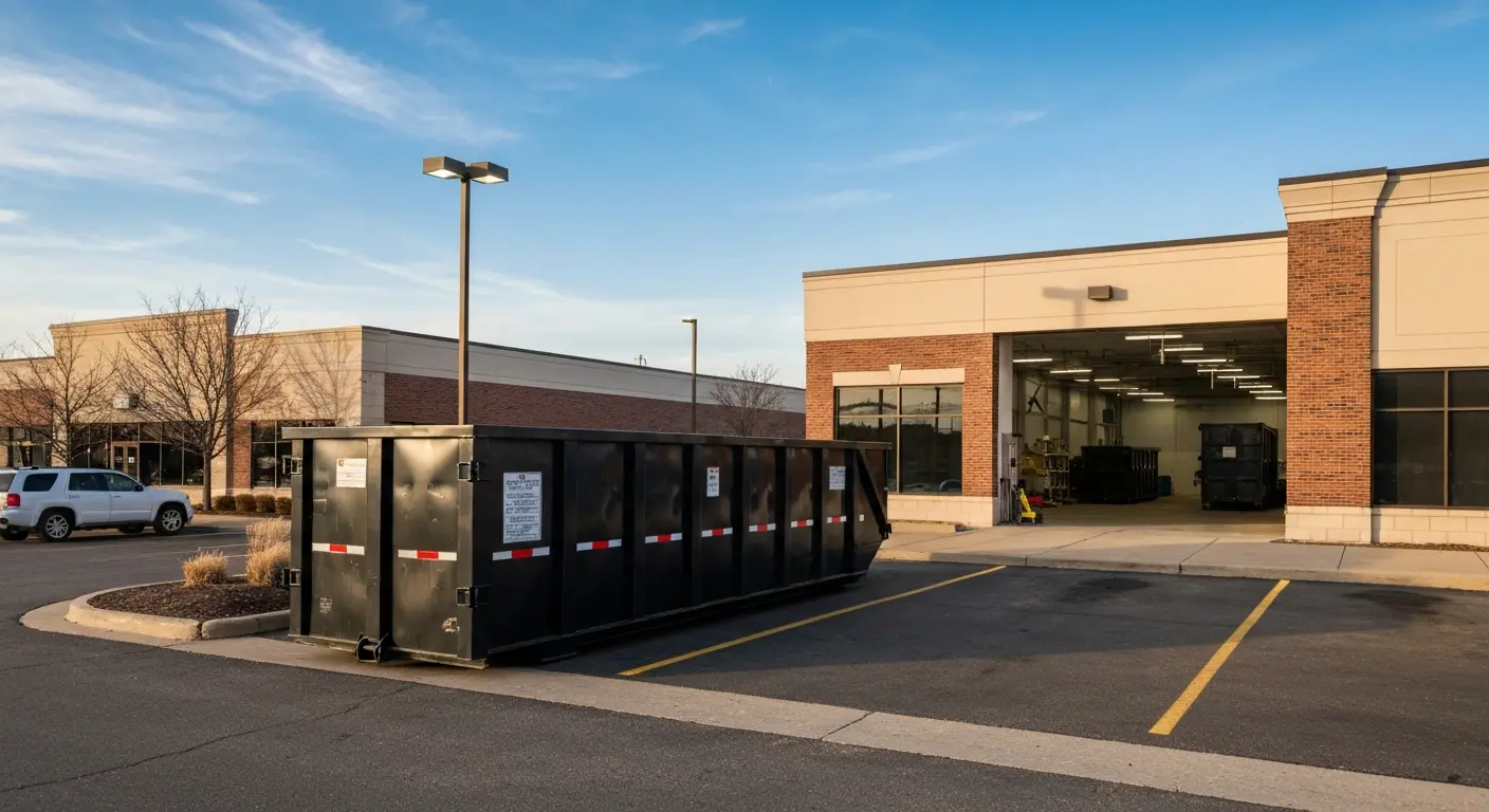 Commercial dumpster rental in Bethel MN