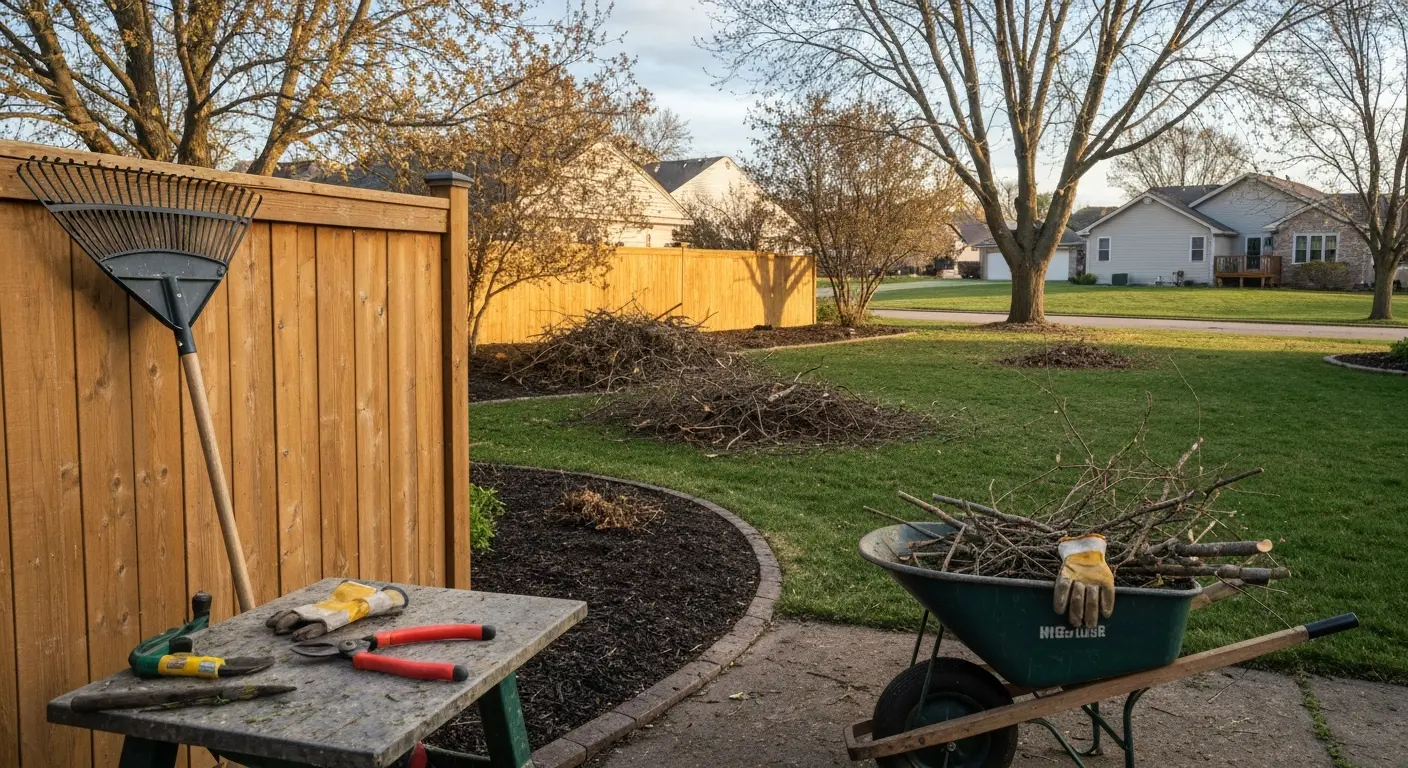 Yard debris and landscaping waste