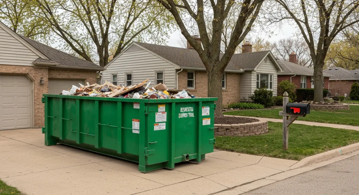 Residential dumpster rental