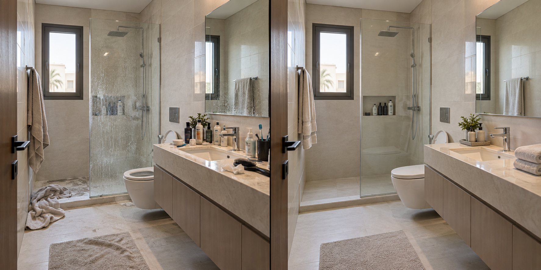 Bathroom: After