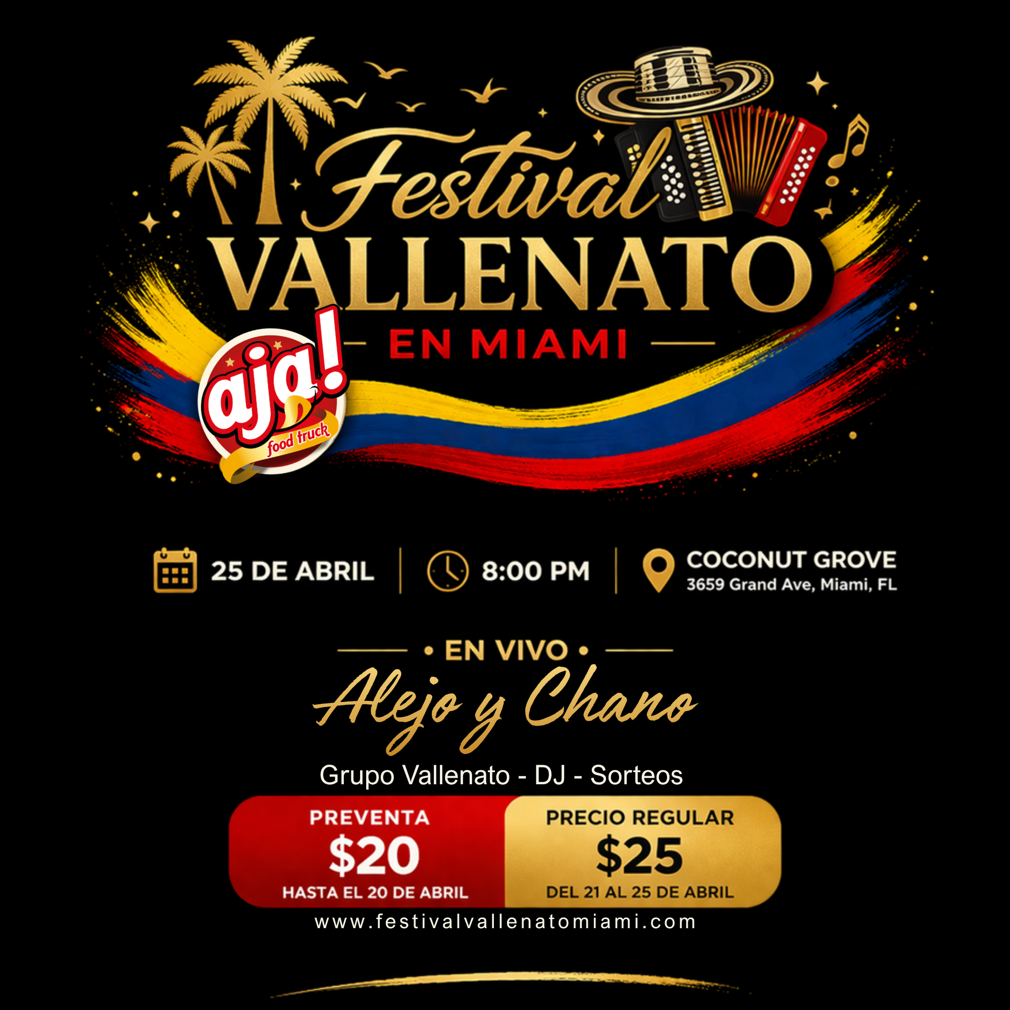 Festival Vallenato en Miami