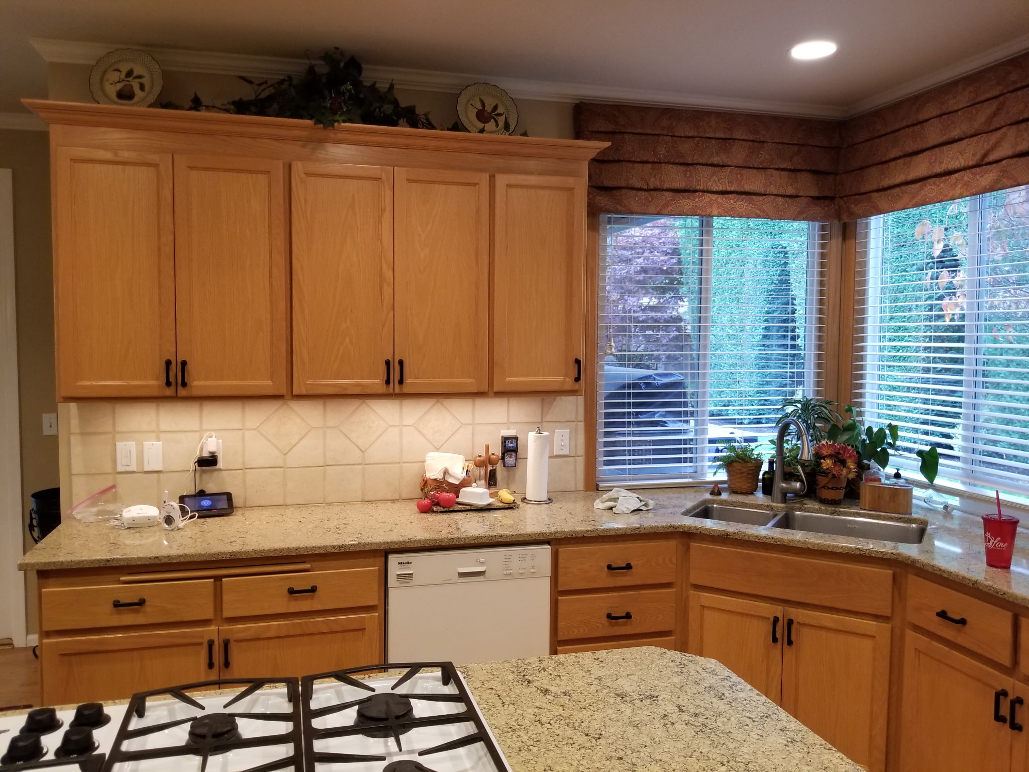 Outdated kitchen before remodel