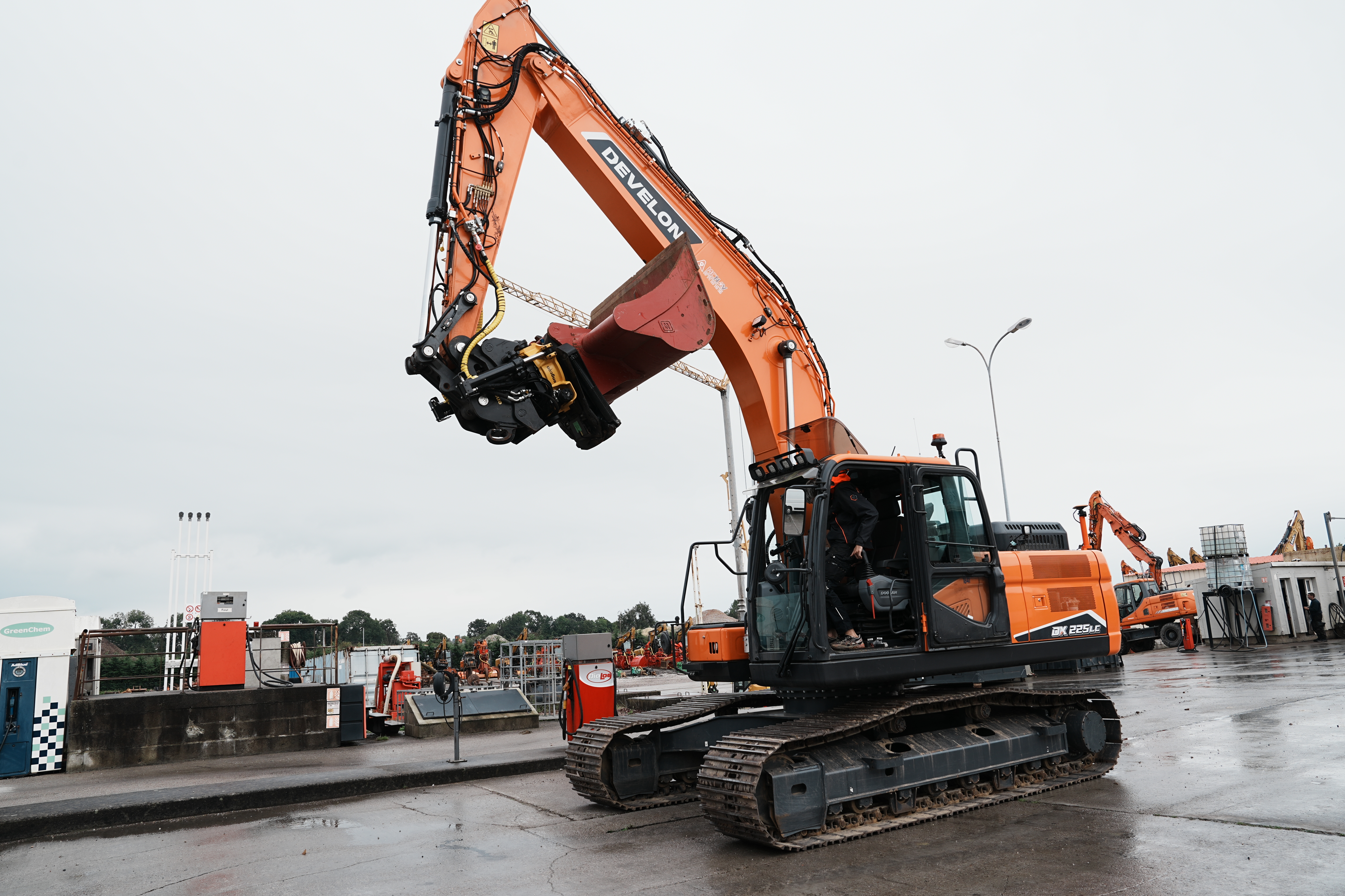 Installation L4 sur chantier
