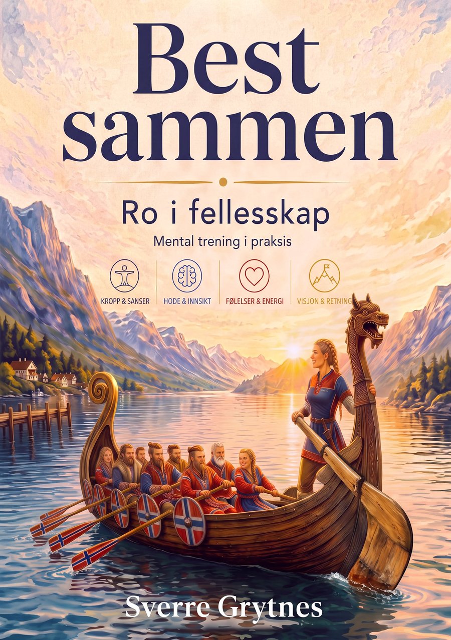 Bokomslaget til Best sammen – Ro i fellesskap av Sverre Grytnes